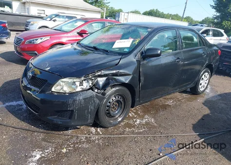 2010 Toyota Corolla Le из США, поврежденный, VIN 2T1BU4EE1AC271519
